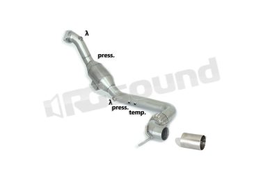 54.0438.00 Catalizzatore metallico 200cpsi per Ford Ragazzon