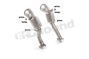 50.1152.80 Tubo sostituzione catalizzatore per Porsche Ragazzon