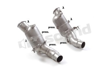 50.1112.80 Catalizzatore metallico con rimozione filtro per Alfa Romeo Ragazzon