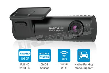 DR590X-1CH 32GB PLUS Dash Cam DVR con Wi-Fi e registrazione Full HD 1080p BlackVue