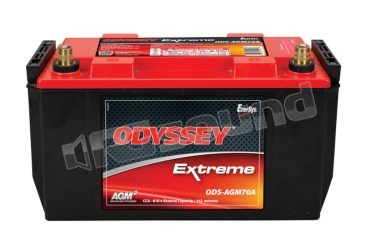ODS-AGM70A PC1700T Batteria con terminali SAE in ottone 12V 68Ah Odyssey Batteries
