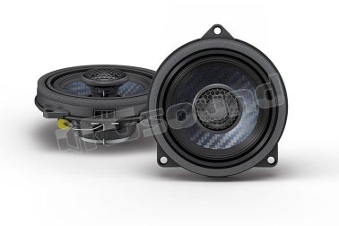 DP2-45-B Coppia di altoparlanti coassiali Plug & Play 4,5” / 11,4 cm per BMW Alpine