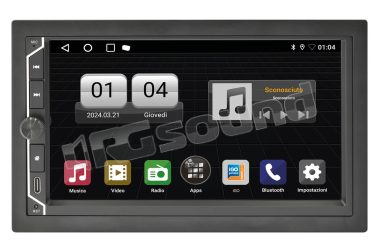 VM018E Monitor Android da 6.75" con Apple CarPlay e Android auto + Mappa Europa Phonocar