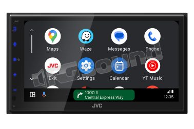 KW-M695DBW Monitor alta risoluzione con Apple CarPlay / Android Auto wireless JVC