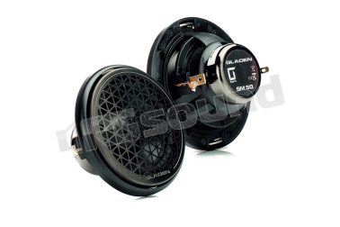SIGMA SM 50 BLACK Midrange 5cm di alta qualità con griglia cromata nera Gladen