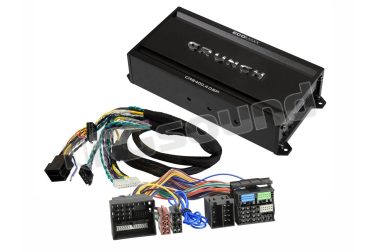 CRE400.4-M2 Amplificatore a 4 canali in classe A/B con DSP full HD a 6 canali Plug & Play Audi, Seat, VW Crunch