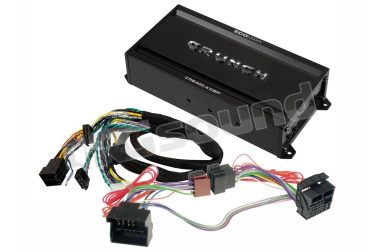 CRE400.4-M9 Amplificatore a 4 canali in classe A/B con DSP full HD a 6 canali Plug & Play Mercedes-Benz Crunch