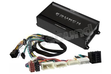 CRE400.4-M12 Amplificatore a 4 canali in classe A/B con DSP full HD a 6 canali Plug & Play Renault Crunch