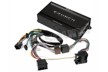 CRE400.4-M18 Amplificatore 4 canali con DSP 6 canali e cablaggio BMW - Land Rover - Mini - Rover Crunch