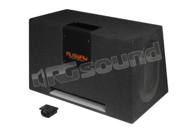 MT269A Dual active bass reflex system with 2 15 x 23 cm subwoofers MUSWAY