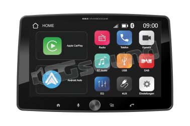 VMX900DAB Monitor multiangolare touchscreen 9", Apple CarPlay e Android Auto wireless ESX