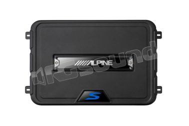 SS-SB10 Subwoofer 25cm Serie S in box ultra-sottile, bassi potenti in dimensioni compatte Alpine
