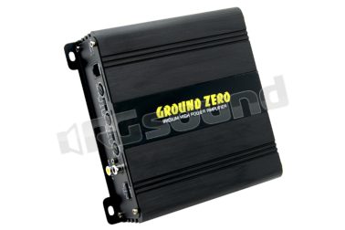 GZIA 100.2 Amplificatore 2 canali classe AB 240watt rms high lev input Ground Zero