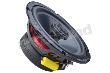 GZRF 6.5SQX Altoparlanti coassiali a 2 vie con cono in alluminio spazzolato nero Ground Zero