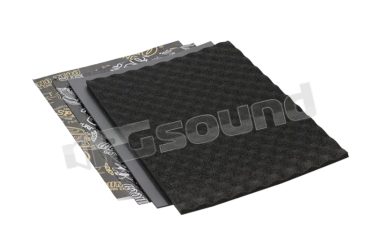 GZDM DOORKIT PRO Set antivibrazioni di alta qualità per 2 porte, 16 fogli di 4 materiali diversi Ground Zero