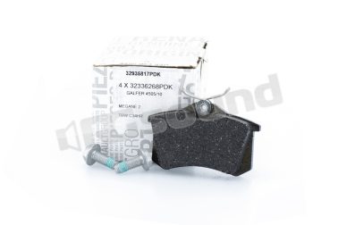 32935817PDK Confezione originale con 4 pasticche freni per Renault Megane 2 RG Sound