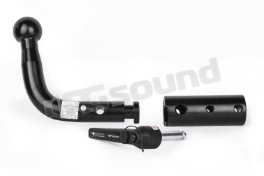 01041 Gancio traino con supporto fisso e sfera removibile per SUZ.JIMNY Phonocar
