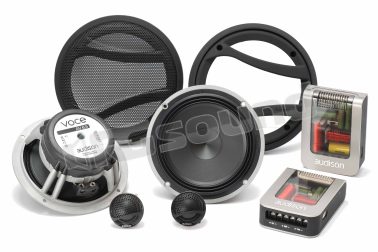 AV K6 B Stock Kit due vie di alta qualità da 165 mm serie Voce con griglie e accessori Audison