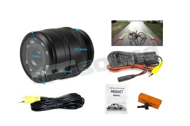 DGC111 Retrocamera universale a foro con 9 led e illuminazione notturna RG Sound