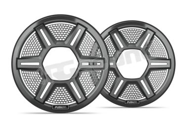 010-13292-10 Griglie sport plus grigie da 8,8" per speaker (coppia) Fusion