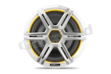 010-02918-41 Subwoofer marino a LED da 10 pollici con griglia sportiva bianca Fusion