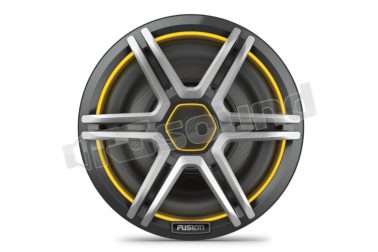 010-02918-43 Subwoofer marino a LED da 10 pollici con griglia sportiva grigia Fusion