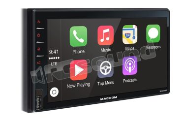 DL7000D25 Monitor capacitivo 6,8'' con collegamento USB per Apple CarPlay e Android Auto Macrom