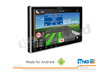 MAPCAMP-CPAA Mappa Europa Occidentale e Orientale per Camper con CarPlay e Android Auto Macrom