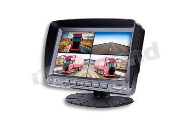 SM7004AR Monitor 7" AHD + Quad vision + registrazione Macrom