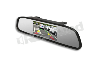 MM3502C Monitor 5” con specchietto retrovisore – Video composito CVBS Macrom