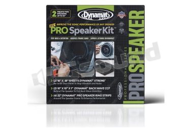PRO Speaker DYN21410 Kit per insonorizzazione e miglioramento del suono degli altoparlanti Dynamat