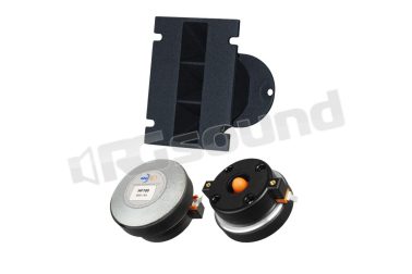 HF100-8F KIT3 Driver a compressione da 1" con magnete in Ferrite da 8ohm + Tromba WG101 Faital PRO