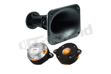 HF102-8F KIT1 Driver a compressione da 1" con magnete in Neodimio da 8ohm + Tromba LTH102 Faital PRO