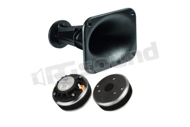 HF103-8F KIT1 Driver a compressione da 1" con magnete in Ferrite da 8ohm+ Tromba LTH102 Faital PRO