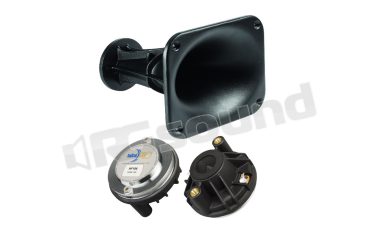 HF106-8F KIT1 Driver a compressione da 1" con magnete in Neodimio da 8ohm + Tromba LTH102 Faital PRO