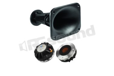 HF146-16P KIT1 Driver a compressione da 1.4" con magnete in Neodimio da 16ohm + Tromba WG141 Faital PRO