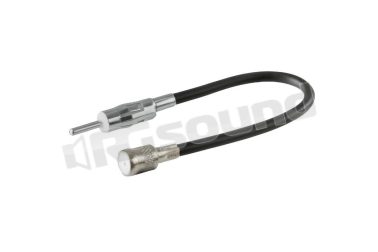 M-347ADISODIN Cablaggio adattatore da femmina ISO a maschio DIN per antenna FM Macrom