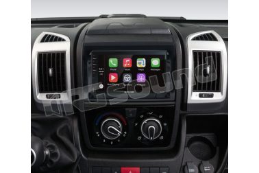 DL7000D25.KITDUC2529 Monitor multimediale 6,8’’ con CarPlay/Android Auto e kit Plug & Play per FIAT Ducato 2006>2020 Macrom