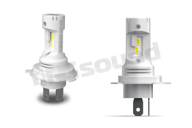 XL H419 HLG2 Coppia lampade Sirius LED H4 / H19 BlackLight