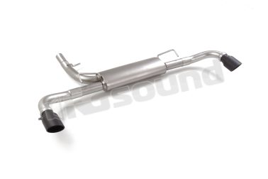 50.1246.44B Posteriore inox Sport Line Black per Alfa Romeo Ragazzon