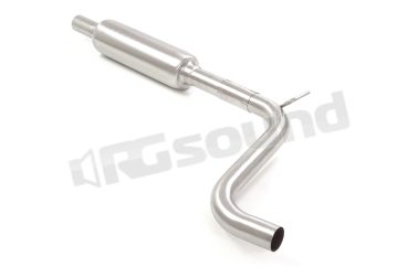 50.1251.80 Centrale inox taglio centrale per Skoda Ragazzon