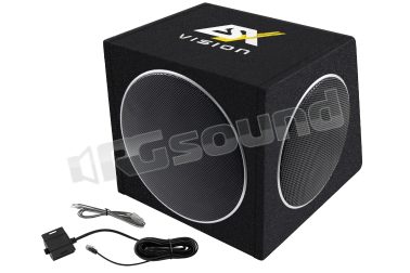V1000A Subwoofer attivo 25 cm con doppio woofer passivo 20 cm ESX