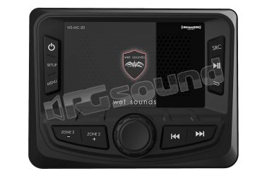 WS-MC-20 Sorgente nautica a 2 zone NMEA2000 - Sirius XM-Ready Wet Sounds