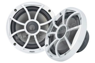 RECON 6-S Coassiali nautici 16,5 cm con griglia silver sportiva Wet Sounds
