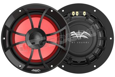 RECON 8-BG RGB Coassiali nautici 200 cm con griglia nera e illuminazione Led Wet Sounds