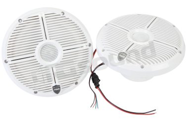 RECON 8 XW-W RGB Coassiali nautici 200 cm con griglia bianca classica e illuminazione Led Wet Sounds