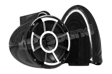 REV 10 B-X V2 Altoparlanti nautici con attacco a X Nero Wet Sounds