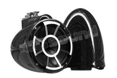 REV 10 B-SXM V2 Altoparlanti nautici con supporto X girevole - Nero Wet Sounds