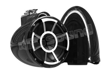 REV 10 SE B-SXM V2 Altoparlanti nautici con supporto X girevole - Nero Wet Sounds