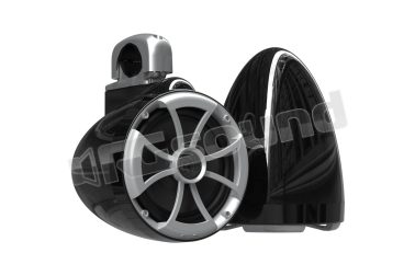 ICON 8-B FC SA V2 Altoparlanti nautici con morsetto fisso - Alluminio argentato Nerp Wet Sounds